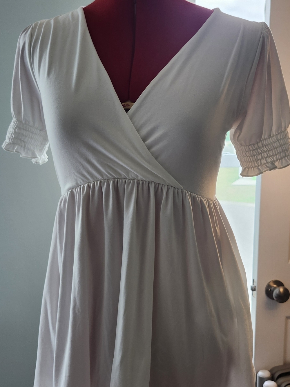 Hello MIZ Maternity White Top
